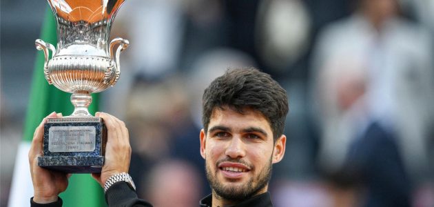 ريال مدريد يهنئ ألكاراز على لقب روما